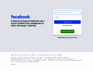 facebook.pl screenshot