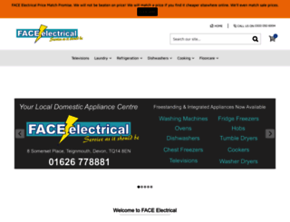 faceelectrical.co.uk screenshot