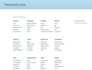 faceend.com screenshot
