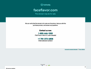 faceflavor.com screenshot