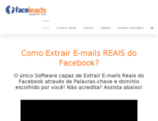 faceleads.com.br screenshot