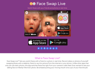 faceswaplive.com screenshot