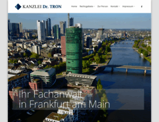 fachanwalt-frankfurt.com screenshot