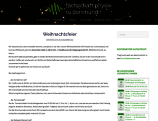 fachschaft-physik.tu-dortmund.de screenshot