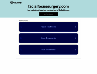 facialfocussurgery.com screenshot