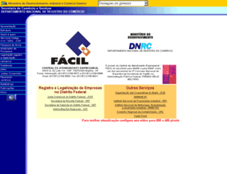 facil.dnrc.gov.br screenshot