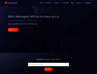facilcloud.com screenshot