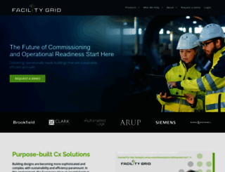 facilitygrid.com screenshot