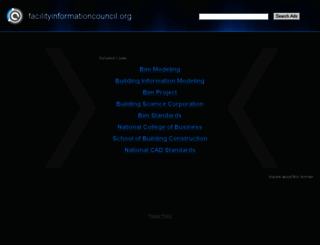 facilityinformationcouncil.org screenshot