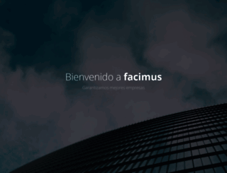 facimus.com.mx screenshot