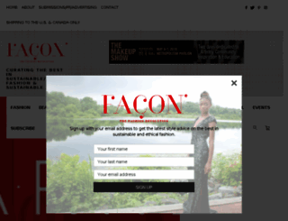 faconmagazine.com screenshot