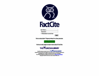 factcite.com screenshot