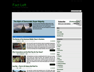 factleft.com screenshot