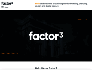 factor3.co.uk screenshot