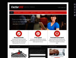 factorone.net.au screenshot