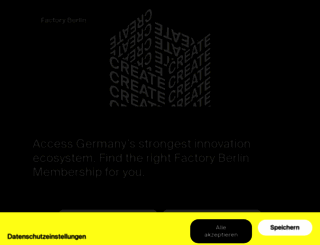 factory-coworking.com screenshot