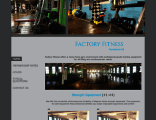 factory-fitness.com screenshot