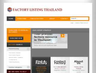 factory-listing-thailand.com screenshot