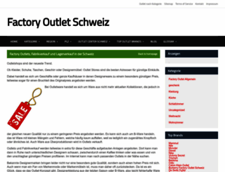 factory-outlet-schweiz.ch screenshot