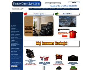 factorydirect2you.com screenshot