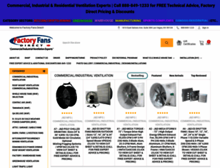 factoryfansdirect.com screenshot