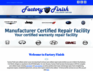 factoryfinishcc.com screenshot