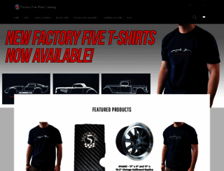factoryfiveparts.com screenshot
