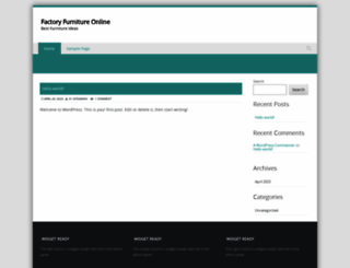 factoryfurnitureonline.com screenshot