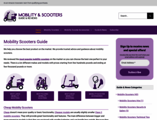 factoryoutletscooters.co.uk screenshot