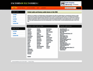 factoryoutletstores.info screenshot