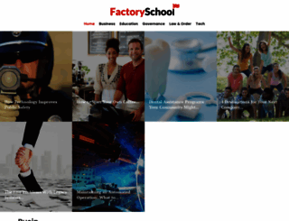 factoryschool.com screenshot