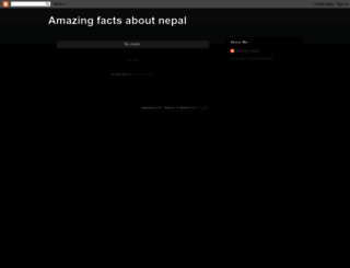 factsnepal.blogspot.com screenshot