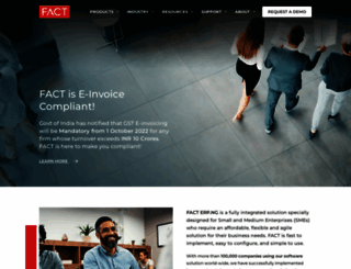 factsoftware.com screenshot