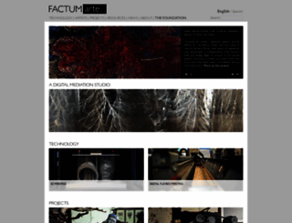 factum-arte.com screenshot