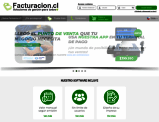 facturacion.cl screenshot