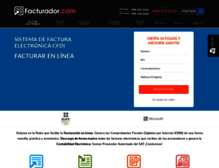 facturadorelectronico.com screenshot