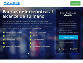 facturagorila.com screenshot