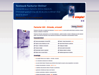 facturier-util.com screenshot