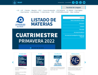 facultaddelenguas.com screenshot
