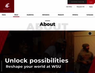 facultystaff.wsu.edu screenshot
