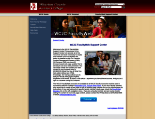 facultyweb.wcjc.edu screenshot