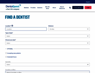 fad.dentalcareplus.com screenshot
