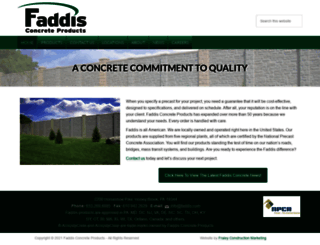 faddis.com screenshot