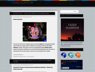 fadedglamour.co.uk screenshot