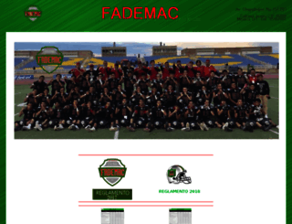 fademac.com.mx screenshot