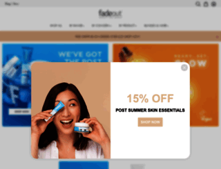 fadeout.com screenshot
