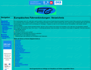 faehre.info screenshot