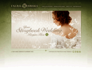 faeriebrides.com screenshot