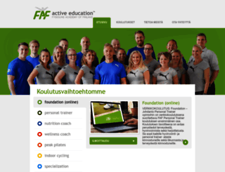 faf.fi screenshot