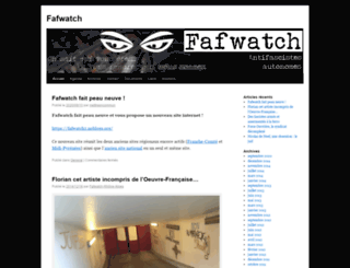fafwatch.noblogs.org screenshot